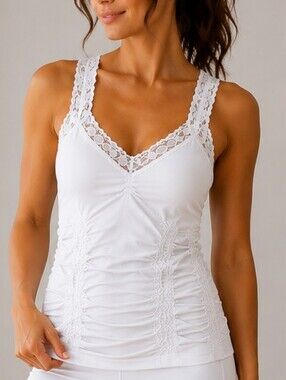 White Active Tank